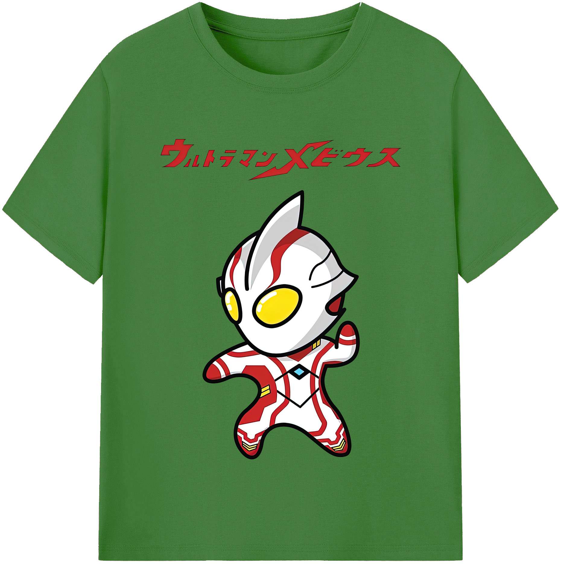 （画像用） ウルトラマン Ultraman レディースカジュアルプリントTシャツ（綿100％）